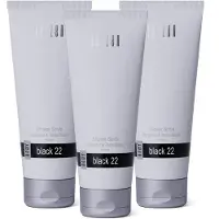 Janzen Shower Scrub Black 22 3-pack