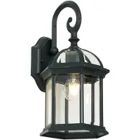 QAZQA Klassieke buiten wandlamp antiek groen IP44 - Glasgow