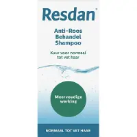 Resdan 6x Shampoo Anti-Roos Normaal tot Vet Haar 125 ml