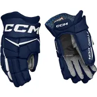 CCM Hg Jetspeed Ft880 Ijshockey Handschoenen Zwart / Wit (junior) 11.0" Navy / Wit