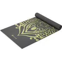 Gaiam Yoga Mat - Cool Matcha Sundial Layers - 5 mm