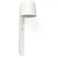 Faro Wandlamp Tila, wit / opaal, Woon-/ Eetkamer, metaal, wandlamp