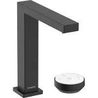 Hansgrohe Tecturis E - Wastafelkraan - 2-gats - CoolStart energiebesparend - Met waste - 150mm maat - Mat Zwart