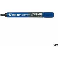 Pilot Viltstift pilot sca-100 rond f blauw | 12 stuks