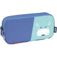 Big Buy Cooking Schoolpennenzak Milan Animals Blauw 20 x 11 x 6,5 cm