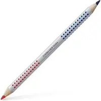 Faber-Castell Kleurpotloden Faber-Castell Jumbo Rood Blauw (12 Stuks)
