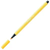 Stabilo Pen 68 - Premium Viltstift - Geel - Doos 10 stuks