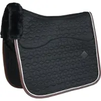 Kentucky Horsewear Horsewear - Zadeldek - Skin Friendly - Zwart - Zadeldek Dressuur