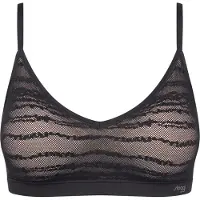 Sloggi FREE Evolve PU Lace Dames Beha - ZWART