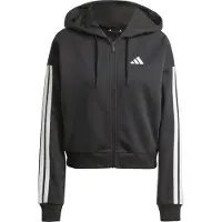 Adidas Sportief sweatvest 'Essentials' zwart / wit