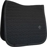 Kentucky Horsewear Horsewear - Zadeldoek glitter rope dressage zwart