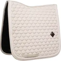 Kentucky Horsewear Horsewear - Zadeldoek - met gevlochten koord - Zadeldekje - Dressuur - beige