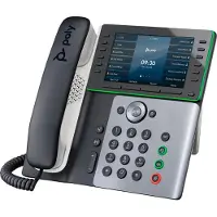 HP Poly Poly Edge E500 IP PH PoE-e, Telefoon, Zwart, Grijs, Wit