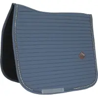 Kentucky Horsewear Horsewear - Zadeldoek - Pearls Zadeldekje - Dressuur - Grijs