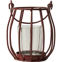 Gusta Lantaarn 8x11cm Rood
