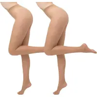 Giulia - Infinity klassieke 20den (Multipack) panty - Naturel - M