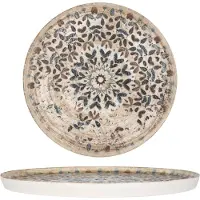 RINART Dinerbord aztec porselein 26 cm set van 6