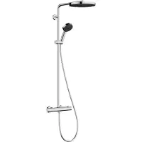 Hansgrohe Pulsify S Puro - Doucheset met thermostaat, diameter 26 cm, 3 stralen, EcoSmart, chroom 24237000