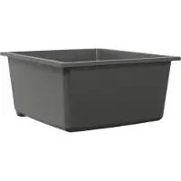 vidaXL Keukenwasbak Grijs 38 x 44 x 20 cm Graniet
