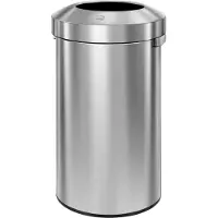 EKO - Urban Bin 120 liter - Stainless Steel - Matt Edelstahl