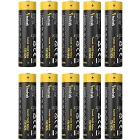Technik oplaadbare Lithium Batterij - Li-ion - 18650 / TR1826 - 2600mAh - 3.7V - 10 stuks