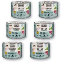 Mac'S Natvoer Blik 98,7% Kip & Gans 6 x 200g