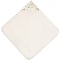 Jollein Badcape Baby - 100% Badstof Katoen - 75x75 cm - Tiny Park