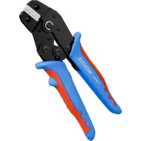 Weicon TOOLS Krimptang MULTI, voor het krimpen van MC4-stekkers/geïsoleerde adereindhulzen/geïsoleerde kabelschoenen