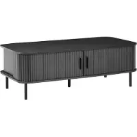 Beliani BRADLEY - Salontafel - Zwart - MDF