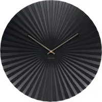 Karlsson Klok Sensu XL Steel Black 50 cm