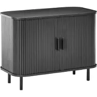 Beliani BRADLEY - Commode - Zwart - MDF