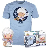 Funko POP! Pop! & Tee - Luffy Gear Five + Shirt - Maat L