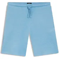 BOSS Heren Bermuda Rib blauw (S), Casual, Katoen 50509326