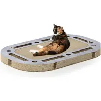 Canadian Cat Company Canadese kattenkrabpaal C10179, vrijstaand, beige, karton, materiaal: karton, hoogte: 850 mm