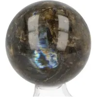 Spiru Bol van Edelsteen Labradoriet (6 cm)