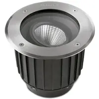 LEDS-C4 LED inbouwspots voor vloer, rond, buitenshuis, Gea , 55-9906-CA-CK, zilver