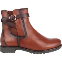 Ara 12-39517 Liverpool Enkellaarzen | Maat 5.5 Dames Cognac