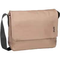 Zwei Schoudertas lichtbeige / zwart