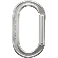 Black Diamond Oval Keylock Carabine Polished One Size