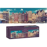 Interdruk PUZZLE - 1000 STUKJES - Litouwen: Panoramische Puzzel - Rond de Wereld -