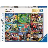 Ravensburger Disney-Pixar Movies puzzel van 1000 stukjes voor volwassenen - 12000298 - handgemaakt gereedschap Made in Germany Elk stukje past perfec