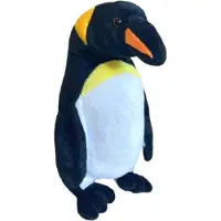 Beppe Zwarte keizerpinguïn, 18 cm (speelgoed, pluche knuffel)
