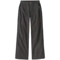 Patagonia - Women's Point Reyes Canvas Wide Leg Pants - Vrijetijdsbroek 40, grijs