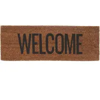 PT Living Deurmat Welcome Black Coir