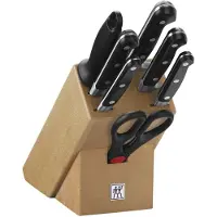 Zwilling Professional 'S' Messenblok, beuken, 8-dlg.