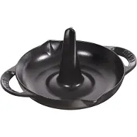 Staub Verticale roaster 24 cm - zwart