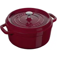 Staub Ronde Cocotte 24 cm Bordeaux