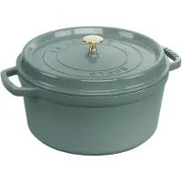 Staub - La Cocotte Braadpan 28 cm - Eucalyptus