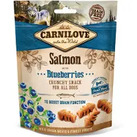 Carnilove crunchy snack zalm / blauwe bes