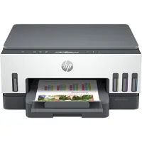 HP Smart Tank 720, alles-in-één kleurenprinter, dubbelzijdig printen; kopieerapparaat, scanner, thermische printer, kleurenprinten, 4800 x 1200 DPI, A4, direct printen, grijs, wit